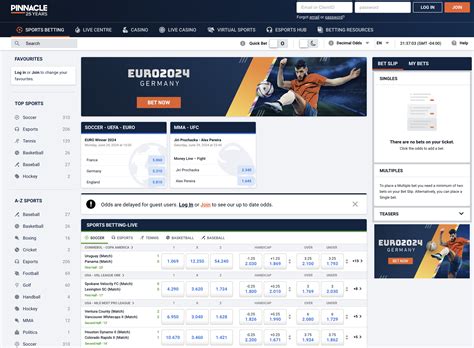 pinnacle online betting.